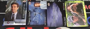 X-Files Government Conspiracies 20 CHARACTERS 16 STICKERS 6 TAGLINES 14 QUOTES - Picture 1 of 1