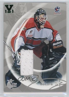 2002 ITG Be A Player All-Star Edition Silver Vault Emerald 1/1 Olaf Kolzig 1q2 - Image 1 of 3