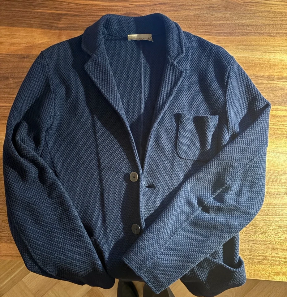 Blaues Strick Sakko von Altea - Bild 1 von 4