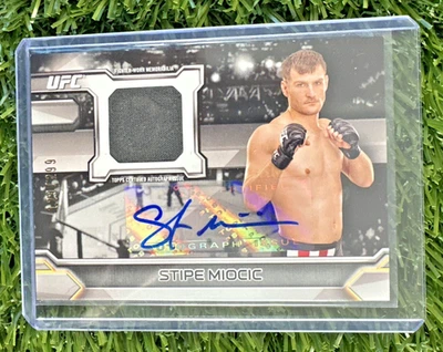 2016 Topps Knockout STIPE MIOCIC Auto/Relic 129/299 - Image 1 of 2