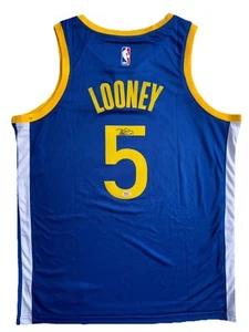 Kevon Looney signiertes Auto GOLDEN STATE WARRIORS Trikot mit COA PSA AP27532 - Bild 1 von 4