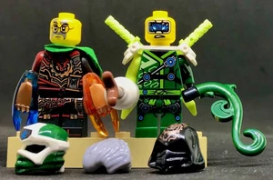 ACRONIX KRUX MINFIGURE + DIGI LLOYD  CUSTOM MOC © NINJAGO - Imagen 1 de 6