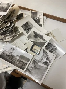 Large Lot Of Vintage Photos Military WW2 Era AL-6 - Picture 1 of 9