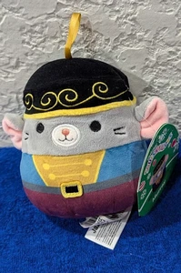Neu mit Etikett Squishmallow 5 Zoll Murray Maus Nussknacker neu Plüsch Ornament '2023 - Bild 1 von 9