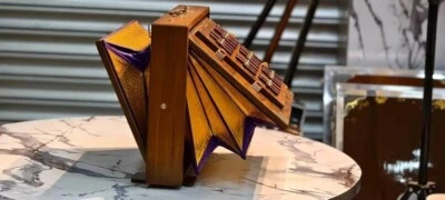 Caja Shruti 3 Octavas, Caja Shruti Madera Teca Con Pedal Para Profesional 440/432hz Foto 1 de 4