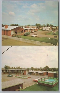 Conestoga Motel, Kings Street East Kitchener, Ontario, Canada, Vintage Post Card - Picture 1 of 2