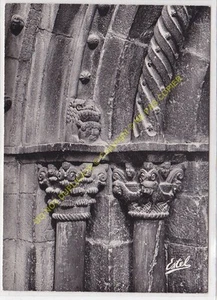 Cpsm 66500 Villefranche Da Conflent Eglise Dettaglio Piccola Porta Edit - Picture 1 of 2