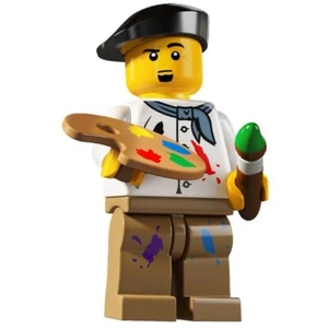 LEGO Serie 4 Minifiguras Coleccionables 8804 - Artista (SELLADAS) - Imagen 1 de 2