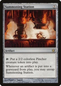 MTG 1X SUMMONING STATION FIFTH DAWN HEAVILY PLAYED - Picture 1 of 1