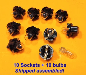 OEM Mopar Instrument Dash Light Socket /Bulb 20-pc Kit Dodge Plymouth 1962-'79 - Picture 1 of 3