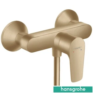 Hansgrohe Talis E Brushed Bronze Exposed Single Lever Manual Shower Mixer - Picture 1 of 7