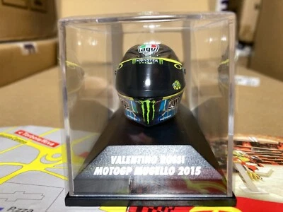 V. ROSSI CASCO HELMET MUGELLO 2015 MINICHAMPS 1/8 398150086 NEW FREE SHIPPING - Immagine 1 di 4