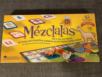 Mezclalas Spanish Literacy Game Age 5+ Learning Resources NIB - Image 1 of 4