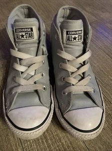 Converse Chuck Taylor All Star Syde Street Mid Wolf Grey 657538C Size 4 Junior - Picture 1 of 6