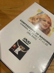 Confessions Of Madonna Rare DVD Interview PAL UK Region - Picture 1 of 1