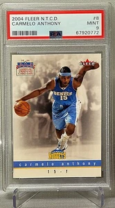 2004 FLEER CARMELO ANTHONY (RC) 'NATIONAL TRADING CARD DAY' ~ Graded PSA MT 9 ~ - Picture 1 of 2