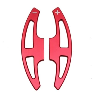 Red Paddle Shifters Dual Clutch DCT Steering Wheel E90 E92 E9x M3 M6 E70 E71 BMW - Imagen 1 de 12