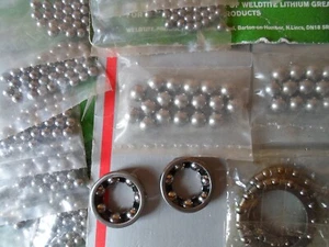 Bicycle Ball Bearings And Ball Races Various items Sold Singly Flat Rate Postage - Picture 1 of 22
