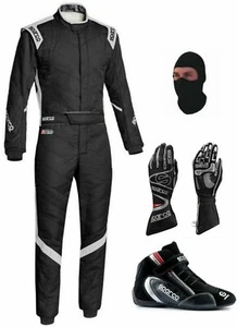LEVEL 2 EMBROIDERED GO KART RACE SUIT WITH MATCHING SHOES & GLOVES - Picture 1 of 4