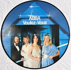ABBA -Voulez Vous- Very Rare Original 1979 UK Picture Disc LP (Vinyl Record) - Picture 1 of 3