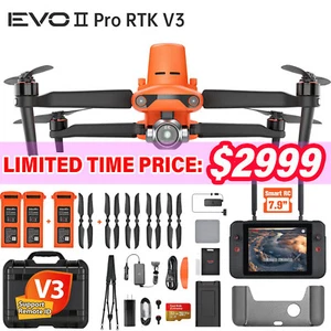 Autel EVO 2 Pro V3 RTK Rugged Bundle 6K HDR Video Centimeter-Level Positioning - Picture 1 of 20