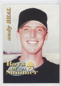 2001 Royal Rookies Throwbacks Boys of Summer Andy Beal #BOS#6 Rookie RC