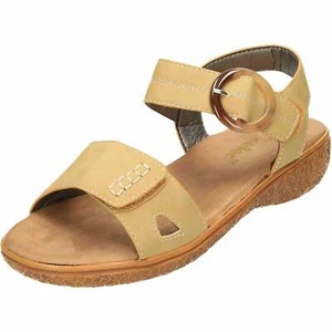 Beige Slingback Sandals Low Wedge Open Toe Shoes Comfort Brown Peep Dr Keller - Picture 1 of 12