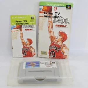 SLAM DUNK From TV Gekitotsu SLAMDUNK Super Famicom Nintendo 2967 sf - Picture 1 of 8