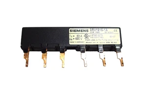 Siemens 3rv1915-1a Auxiliary Line Side Feeder / Buss Link Bar 690v 63a 3 Phase - Picture 1 of 2