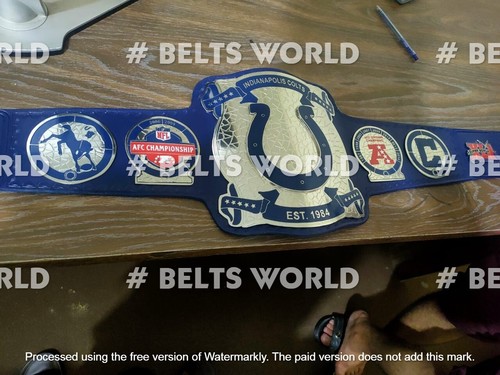 CINTURA INDIANA POLIS COLTS CHAMPIONS WRESTLING CHAMPIONSHIP