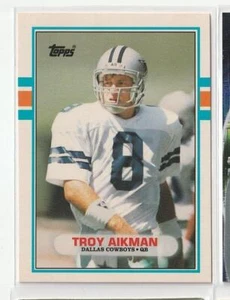 Troy Aikman RC 1989 Topps negociado #70T - Aliz - Imagen 1 de 2