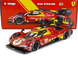 Bburago 16303-50 Ferrari 499P 3,0L Winner Le Mans 2024 1/18 - Bild 1 von 2