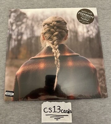 Taylor Swift Evermore 2LP Transparent Green Vinyl Edition 12" Record ~ SHIPS NOW - Image 1 of 4