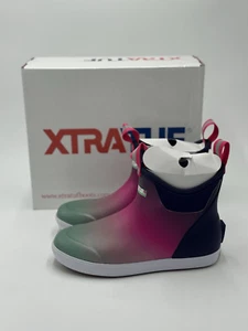 XTRATUF Women's Ankle Deck Boot Purple Aurora New In Box Size 8 - Picture 1 of 8
