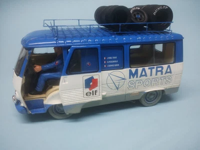LEMANS MINIATURES PEUGEOT J7 TEAM MATRA SPORT VAN FURGONETA NO SLOT EFECTO SUCIO - Imagen 1 de 4