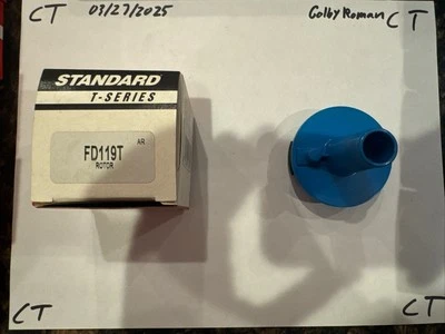 Standard Distri. Rotor FD119T Fits AMC, JEEP, FORD, EAGLE & MERCURY 1977-90 - Image 1 of 3