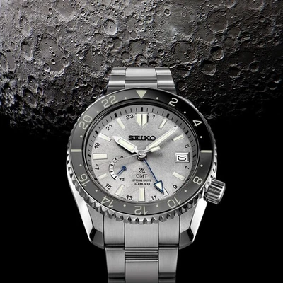 Seiko Prospex SNR051 LX Sky EUA edição especial relógio masculino cinza conjunto completo - Imagem 1 de 4