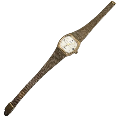 Reloj Pulsera Bulova Accutron Bark 1973 Vintage Damas Tenedor de Afinación 2302 EE. UU. 10k GF Foto 1 de 3
