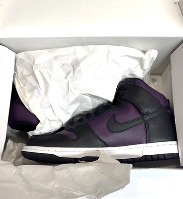 Nike Dunk Hi/F-Hombre Talla 11- FRAGMENTO Beijing-Vino/Blanco-Negro-(DJ0382-600) Foto 1 de 4