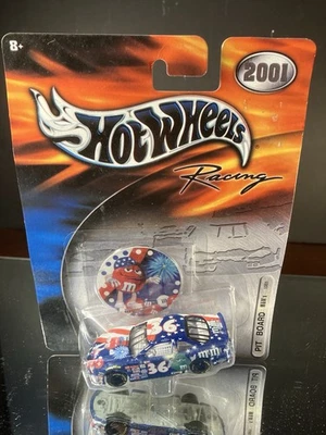 Ken Schrader #36 M&M's 4th Of July Patriotic 2001 Pontiac Grand Prix Hot Wheels - Image 1 of 2