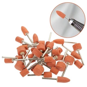 Juego de 42 piezas de brocas de herramienta rotativas con puntos montados abrasivos para piedras de moler - Imagen 1 de 12