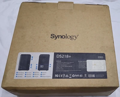 Synology 2 bay NAS DiskStation DS218+ (Diskless) - Image 1 of 4