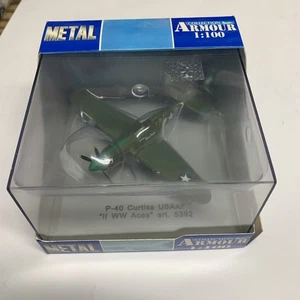 Armour Collection 1:100 P-40 Curtiss USAAF "II WW ACES " - Picture 1 of 3