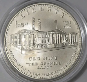 2006 U.S. Mint San Francisco Old Mint Commemorative PROOF Silver Dollar Coin  - Picture 1 of 2