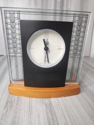 B7750 Glasner House Frank Lloyd Wright Abrigo Reloj Luz Mancha Cereza Nuevo Foto 1 de 4