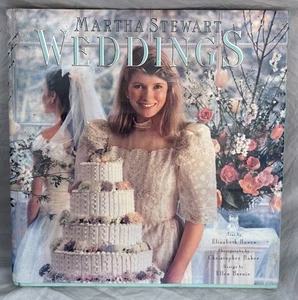Martha Stewart Weddings 1987 Book HC w/ DJ 1st Edition Ships FREE - Picture 1 of 3
