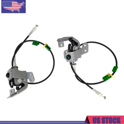 2Pcs Upper Door Lock Latch w/Cable For Ford Ranger 1999-2011 Rear Left & Right - Image 1 of 4