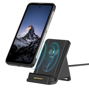 Porte de chargeur inalámbrico réfrigerado por aire Ulefone WCS01 50W (nègre) - Photo 1 sur 8