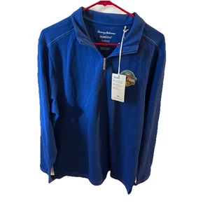 Tommy Bahama IslandZone M Women Blue 1/4 ZipPolo 2025 NCAA Final Four Basketball - Picture 1 of 7