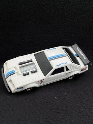 Vtg Good Year Promotional 1985 Ford Mustang Digital Alarm Clock (new battery) - Image 1 of 4